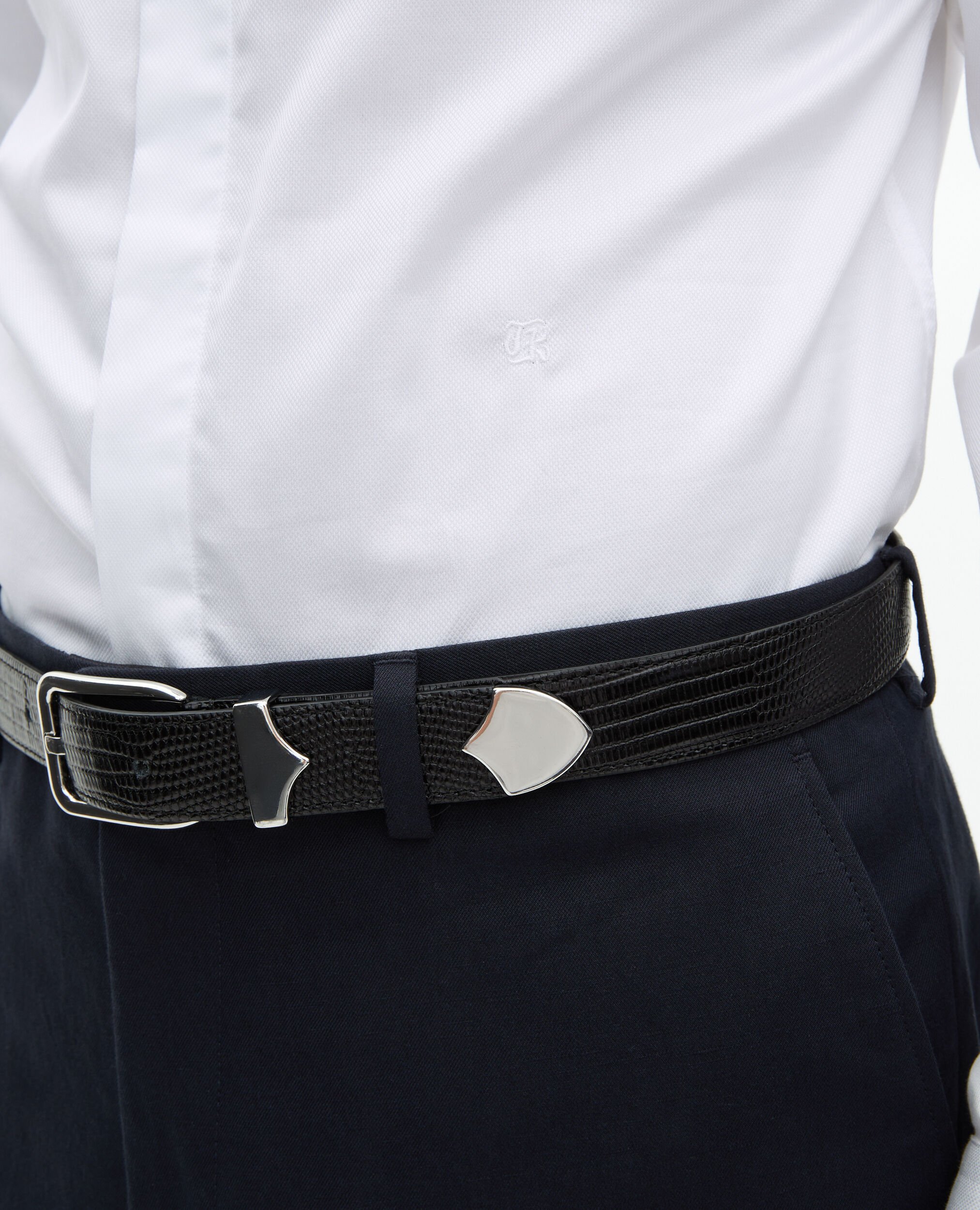 Formal white shirt, WHITE, hi-res image number null