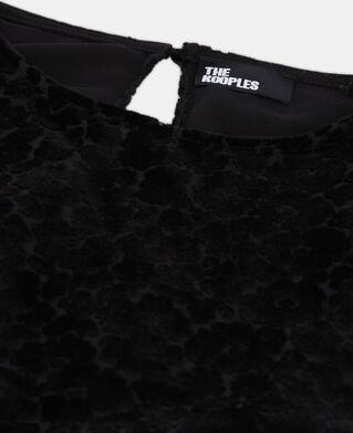 The Kooples WOMEN BLACK short black dress