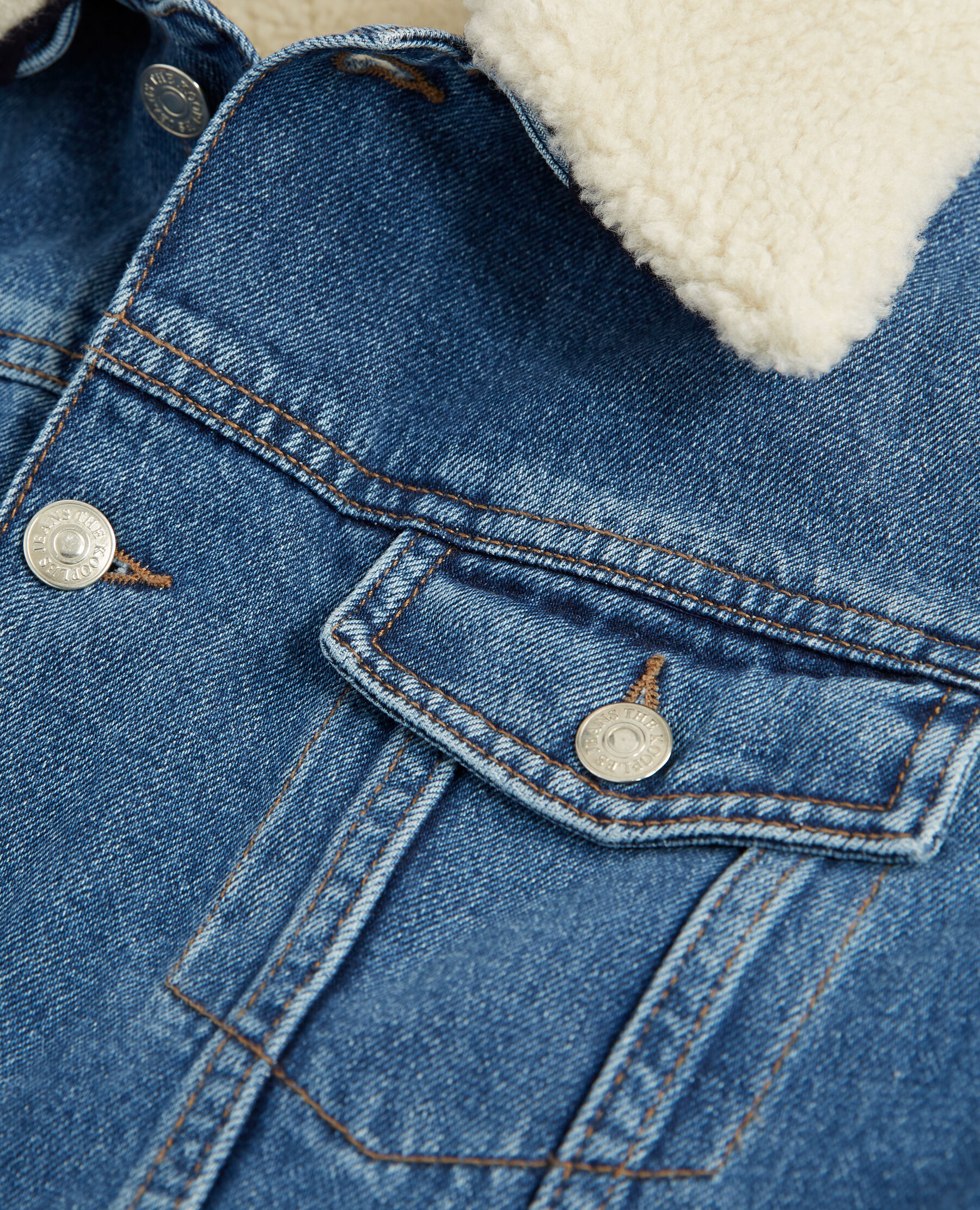 Veste en jean best sale the kooples femme