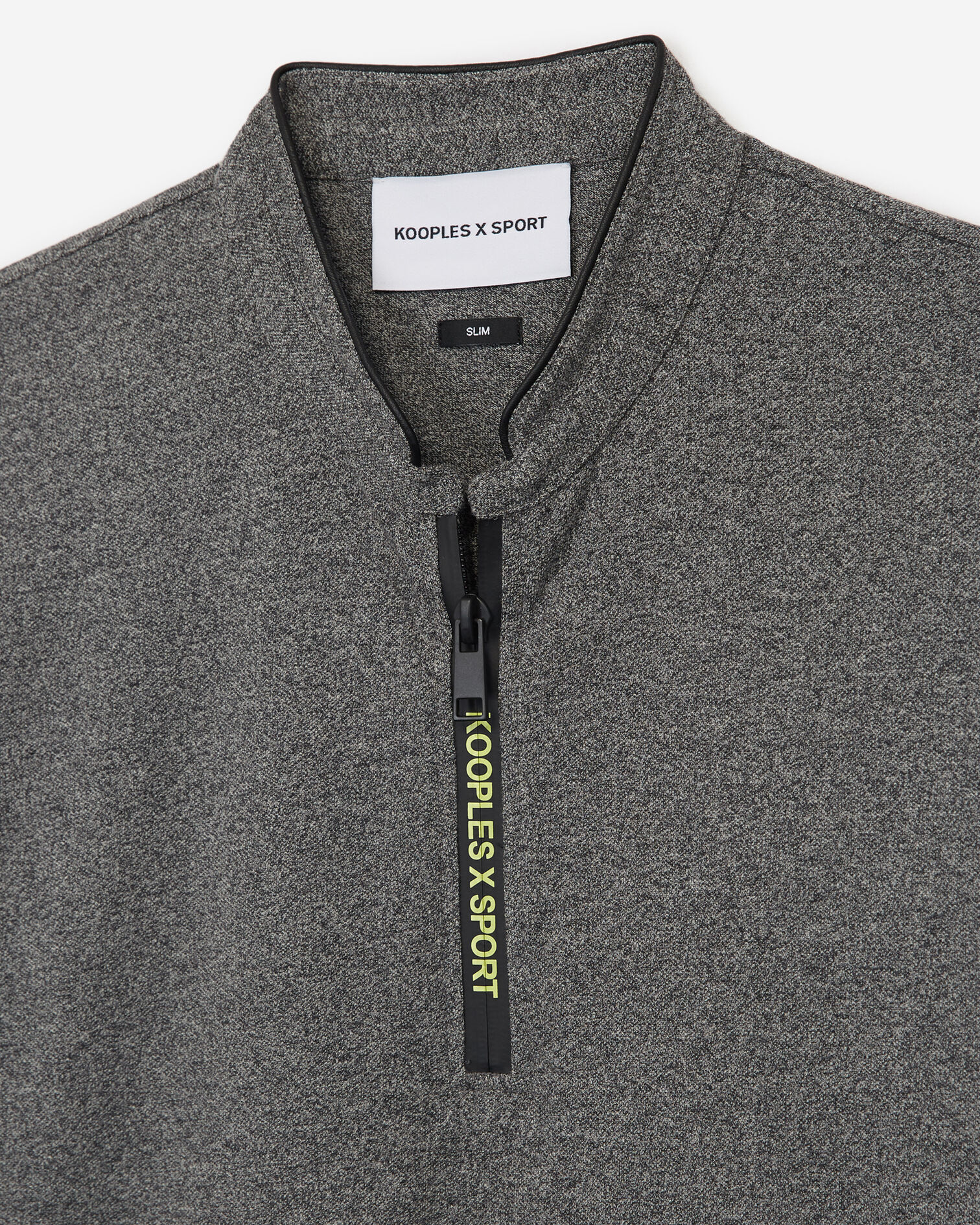 Graues Poloshirt, DARK GREY MELANGE, hi-res image number null