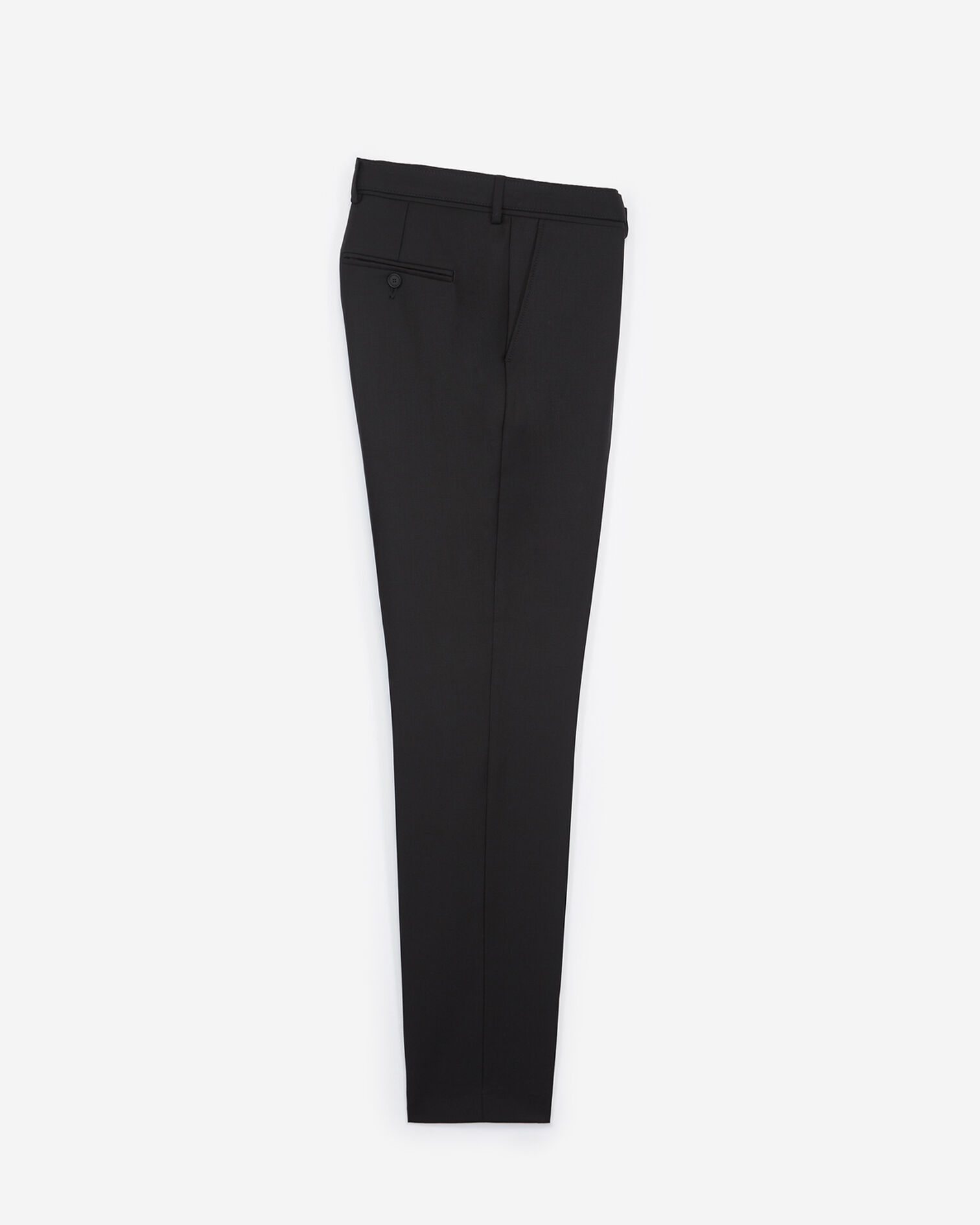Pantalon de costume Super 100's, BLACK, hi-res image number null