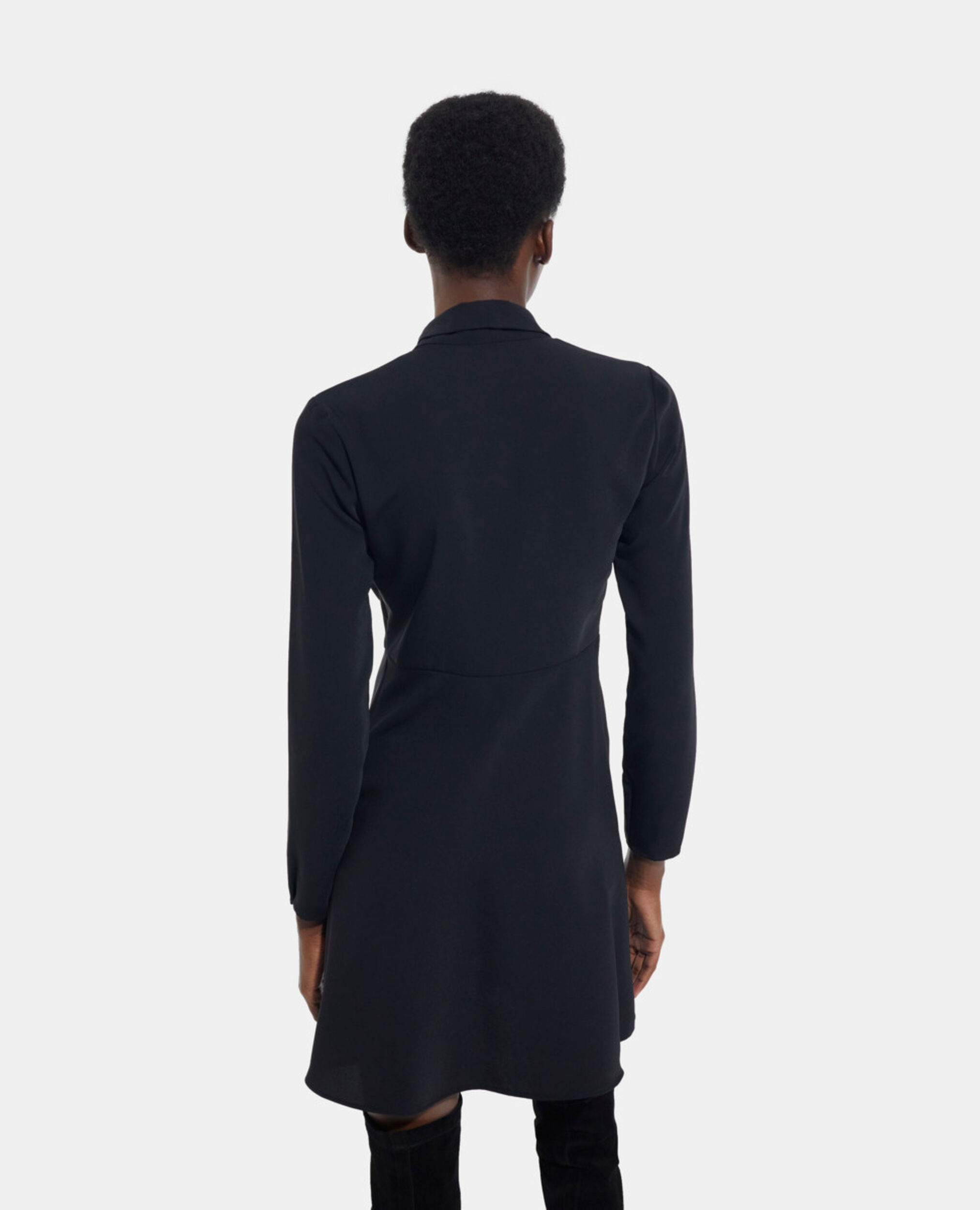 Short black dress, BLACK, hi-res image number null