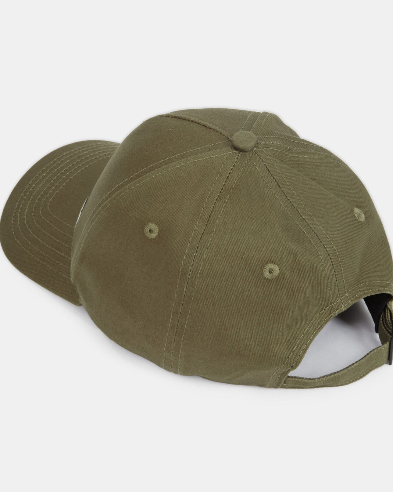 The Kooples UNISEX KAKI khakifarbene kappe aus baumwolle