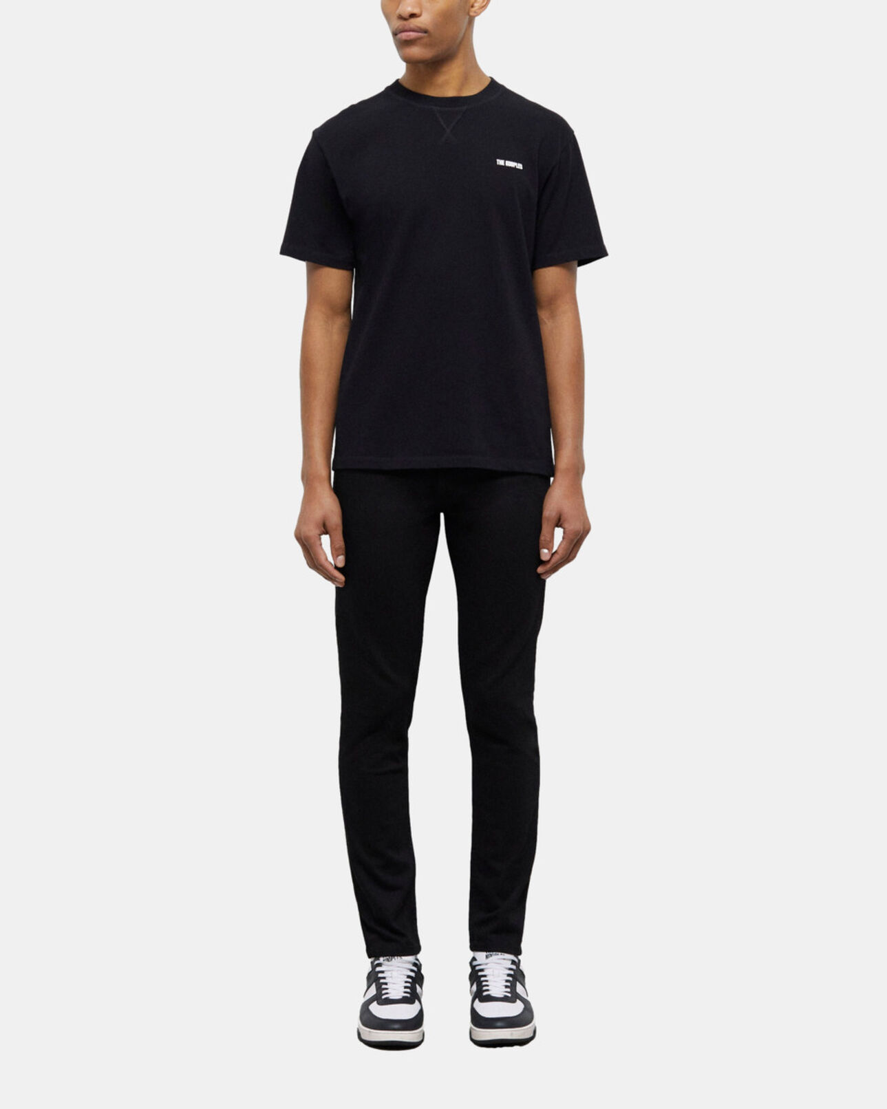 The Kooples HOMBRE BLACK camiseta logotipo the kooples negra para hombre