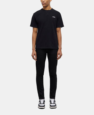 The Kooples HOMME BLACK t-shirt homme logo the kooples noir