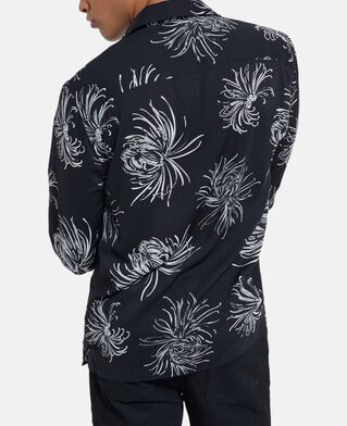 The Kooples HOMME BLACK WHITE chemise imprimée