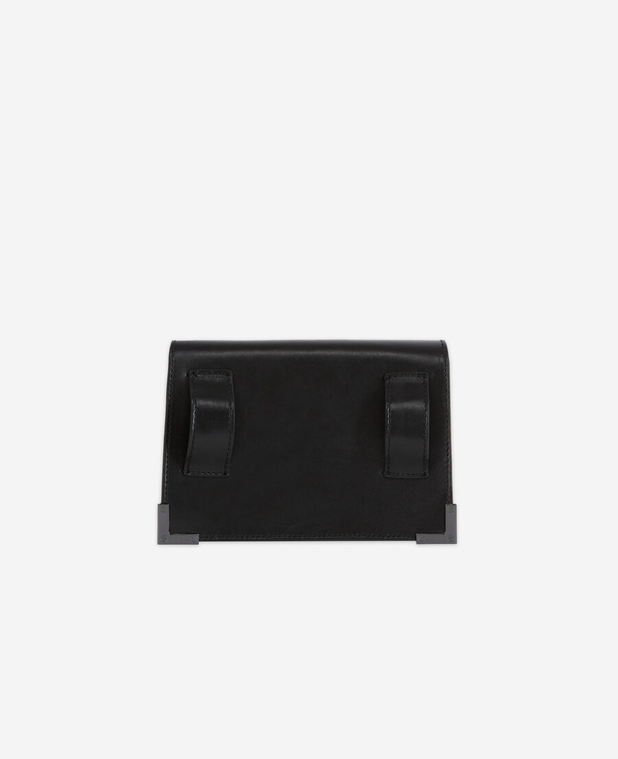 emily belt in black leather
