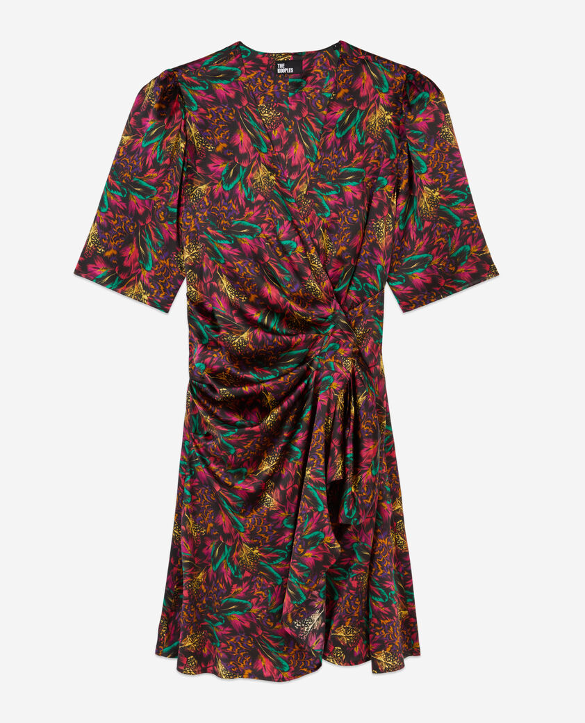 The Kooples F MULTICOLOR short printed dress