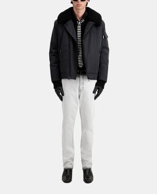The Kooples MEN BLACK black bomber jacket