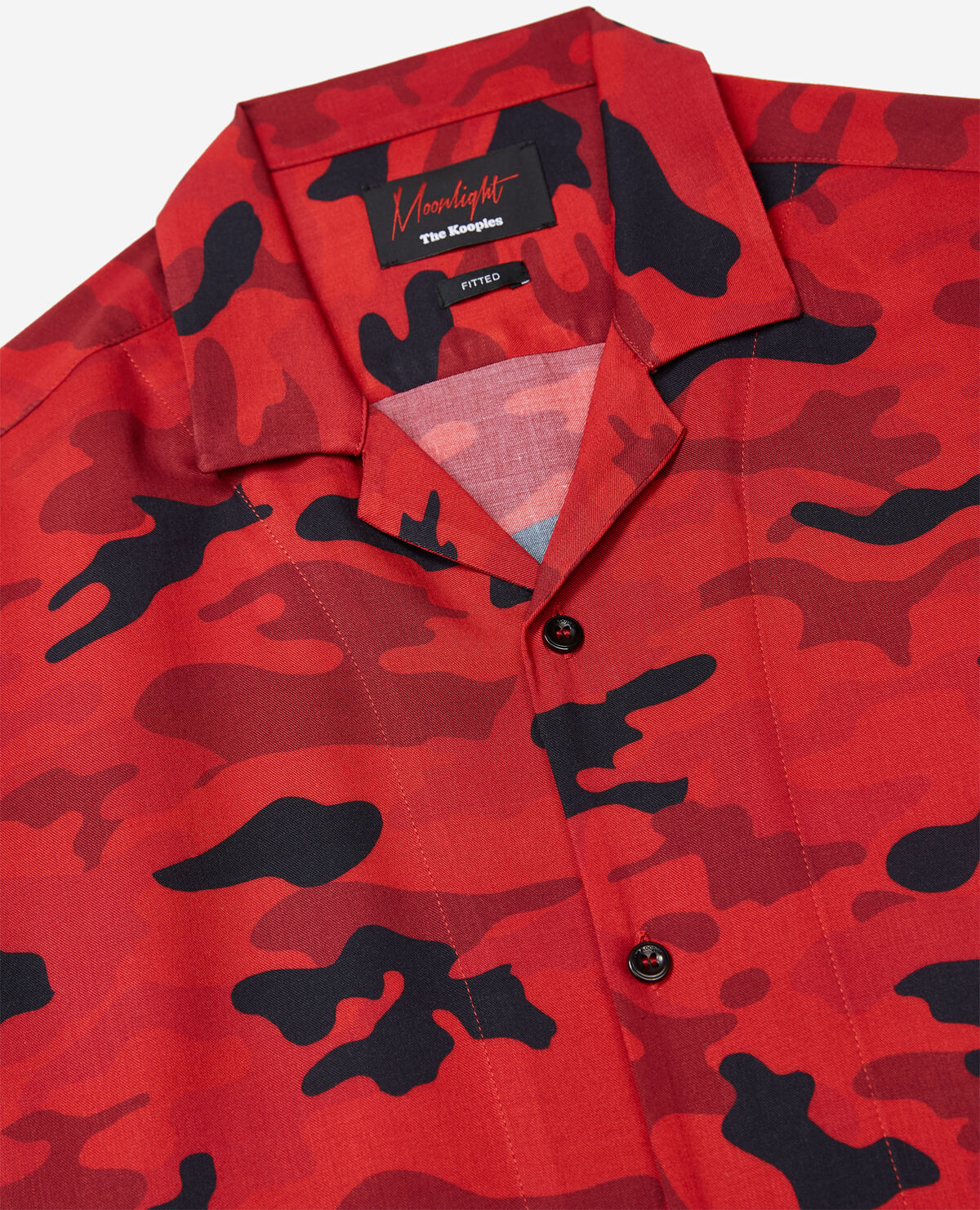 Men's red camouflage t-shirt shop