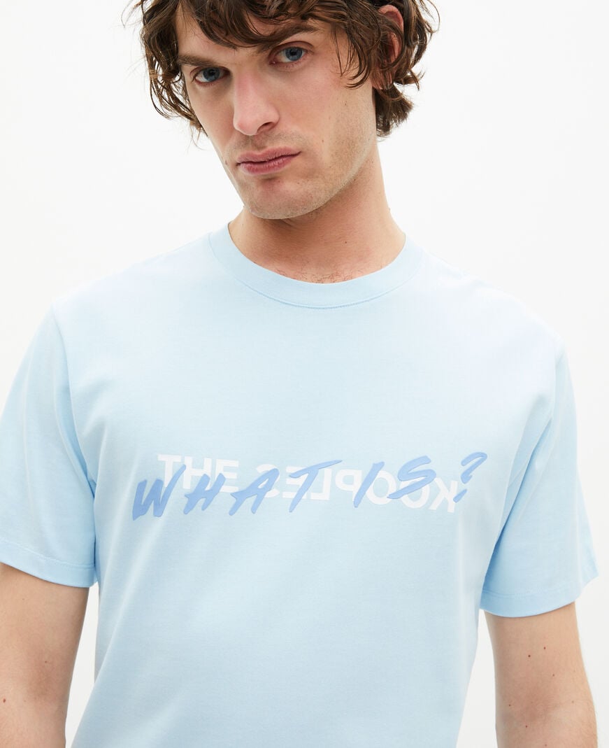 The Kooples MEN BLUE SKY light blue what is t-shirt