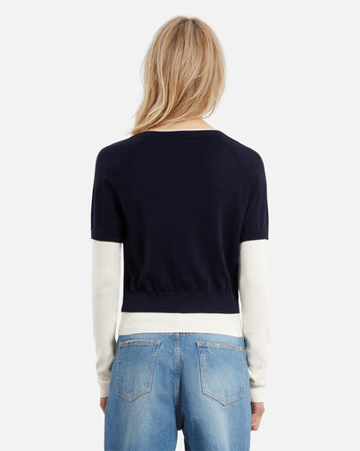 , DARK NAVY-ECRU, hi-res image number null