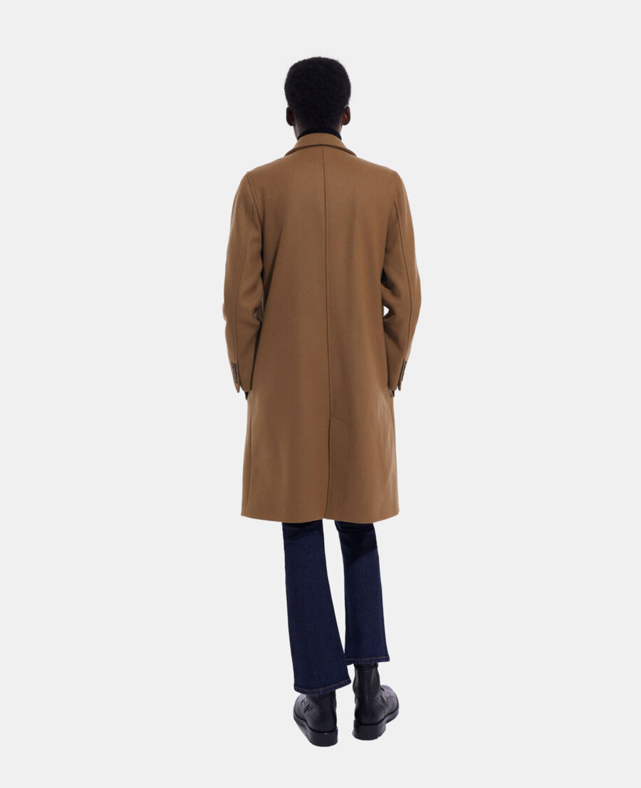 Camel wool coat | The Kooples - US