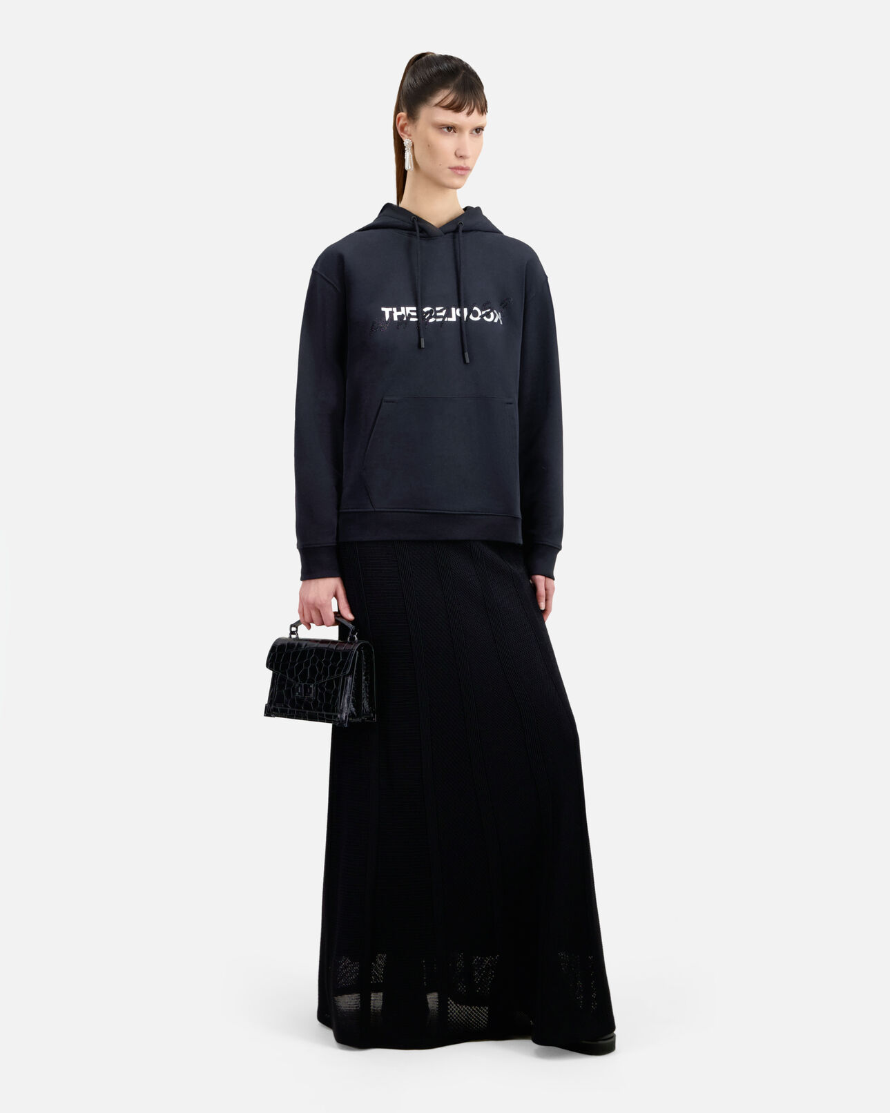 The Kooples FEMME BLACK sac emily small noir