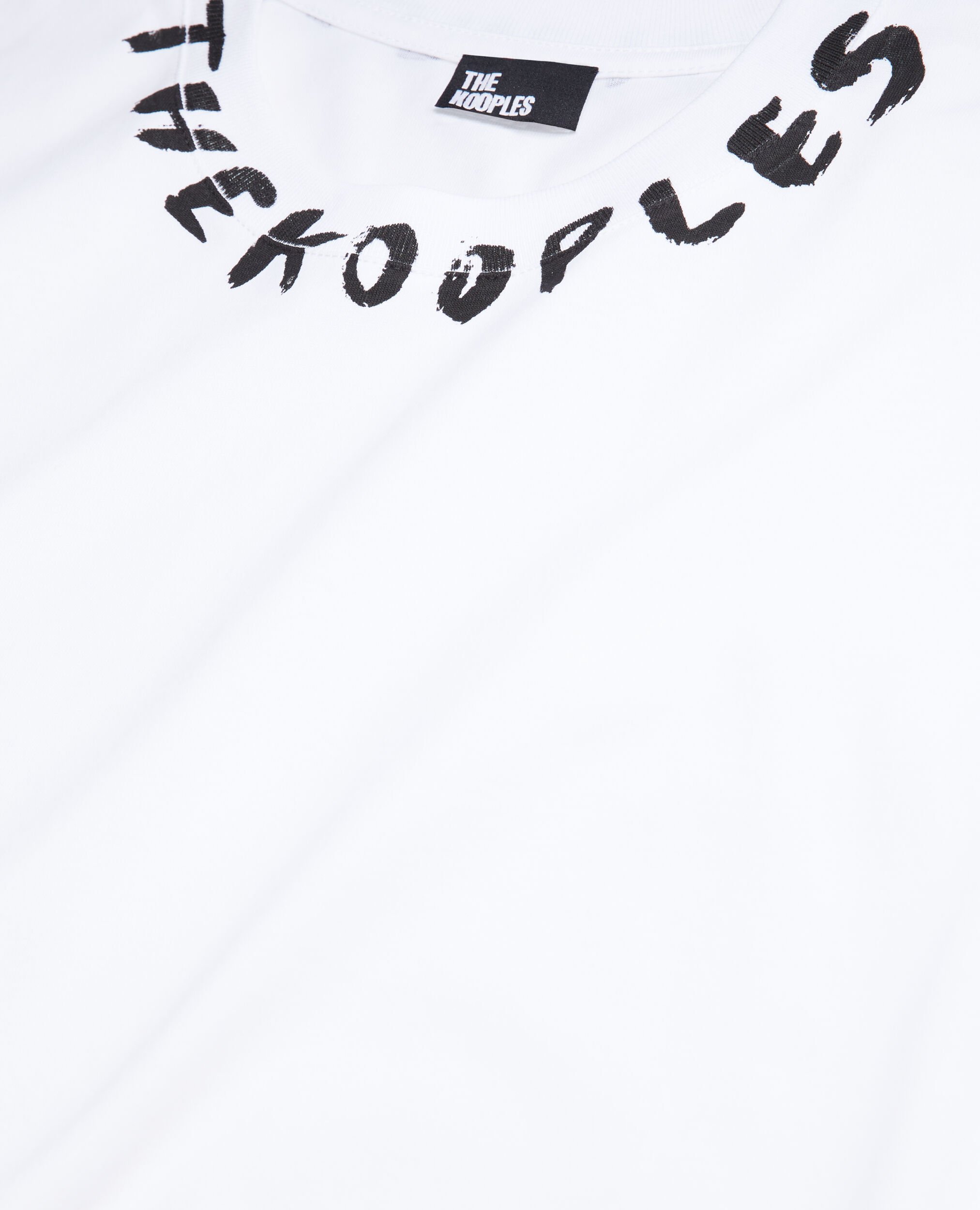Men's white t-shirt with logo, WHITE, hi-res image number null