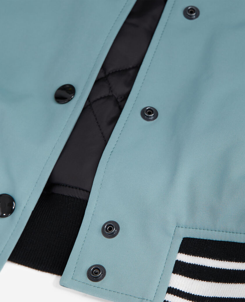 The Kooples WOMEN CELADON short jacket with multicoloured patchwork