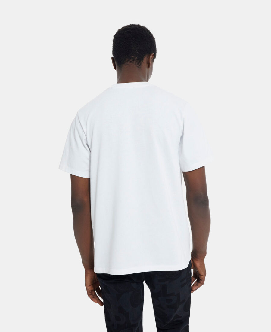 t-shirt logo blanc