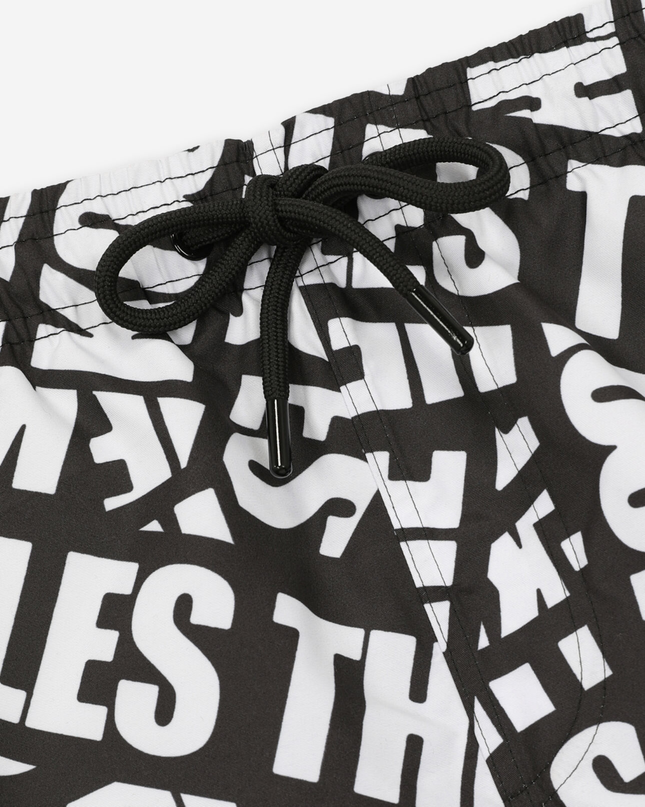 The Kooples HOMME BLACK short de bain tape logo