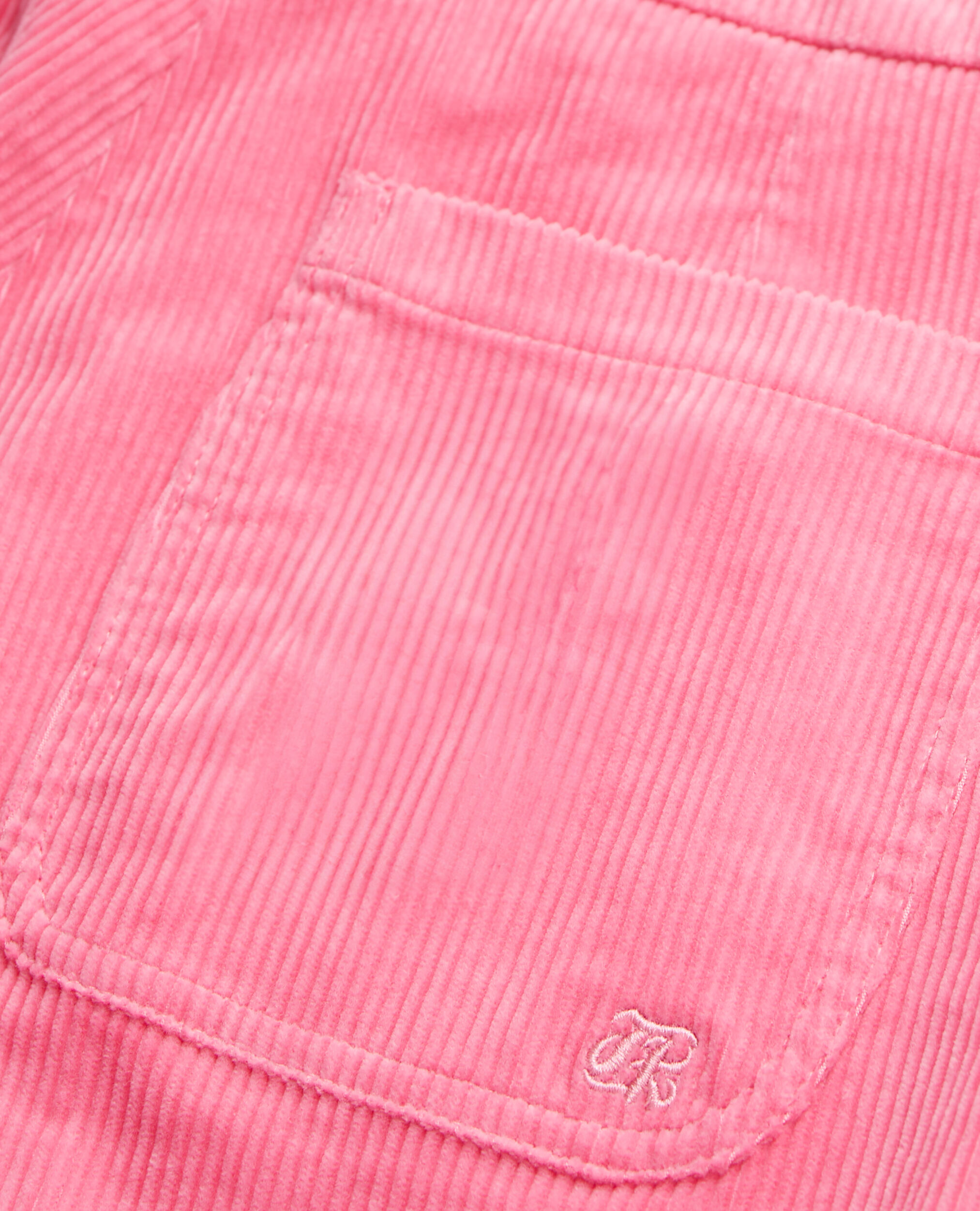 Pantalon rose en velours côtelé, OLD PINK, hi-res image number null