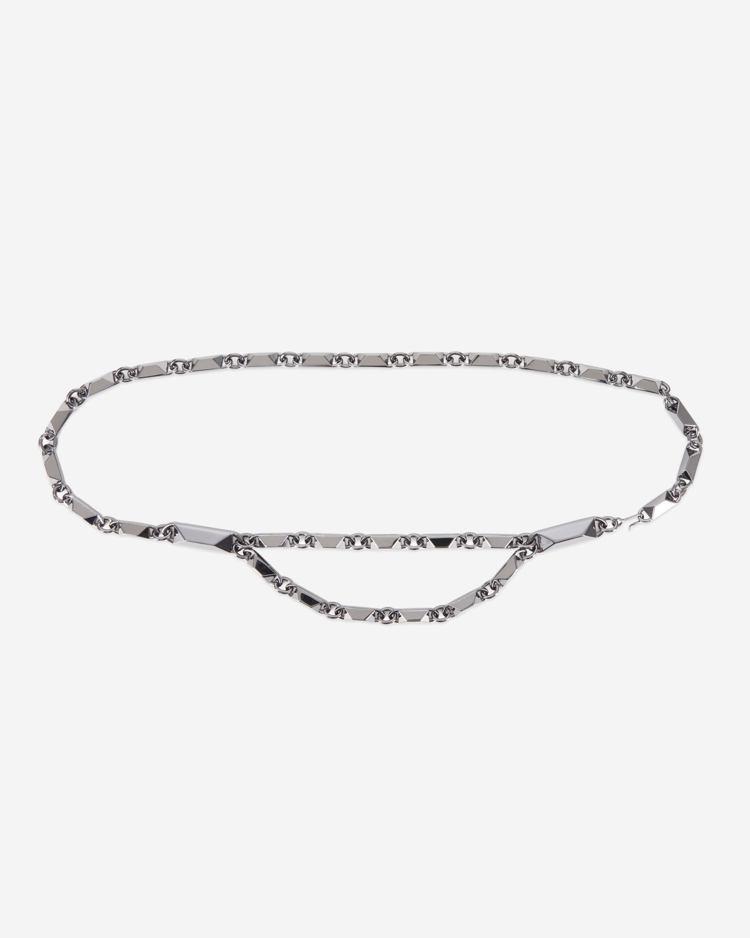 Ceinture chaîne ajustable, GUN METAL, hi-res image number null