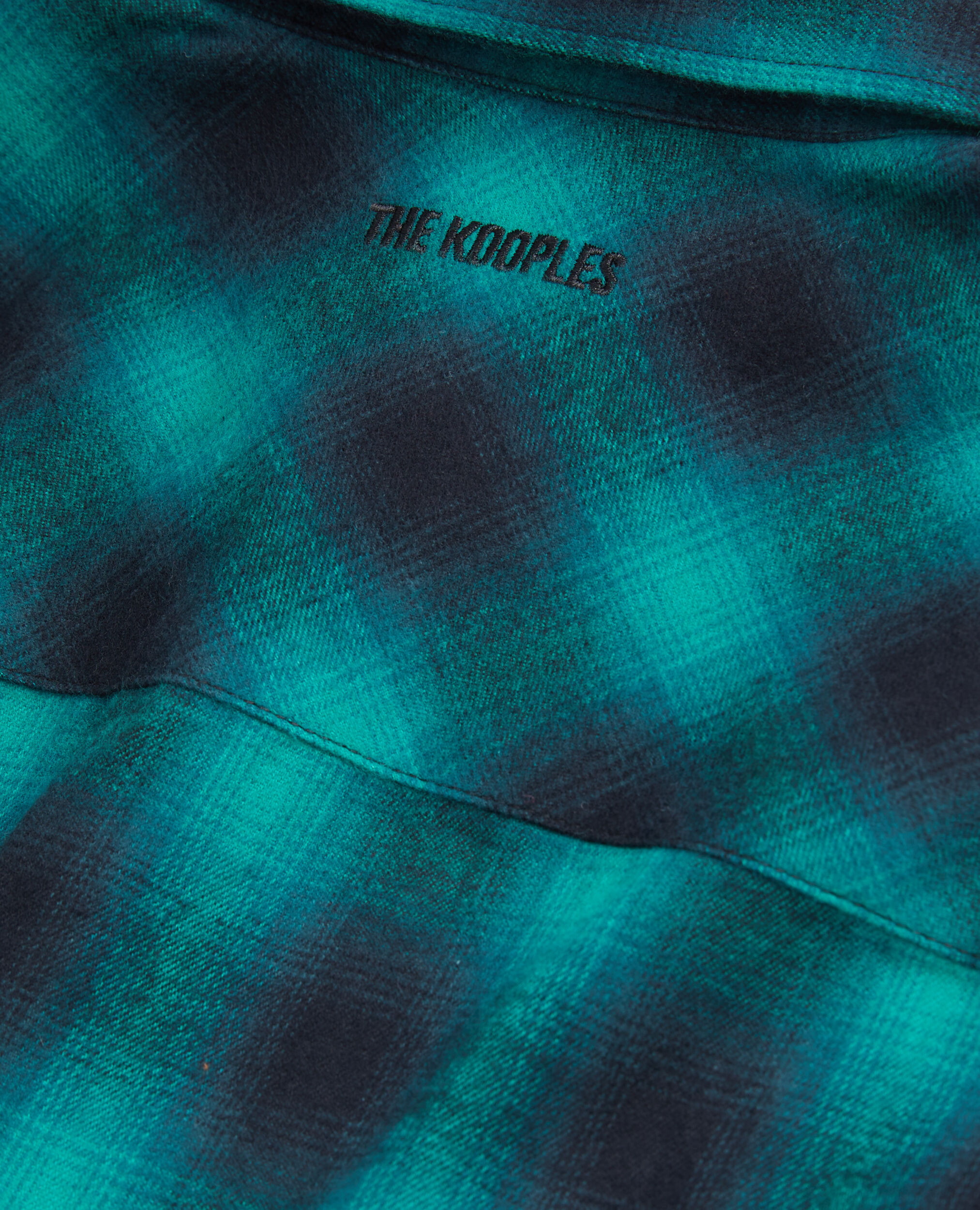 Black and green checked overshirt, BLACK / GREEN, hi-res image number null