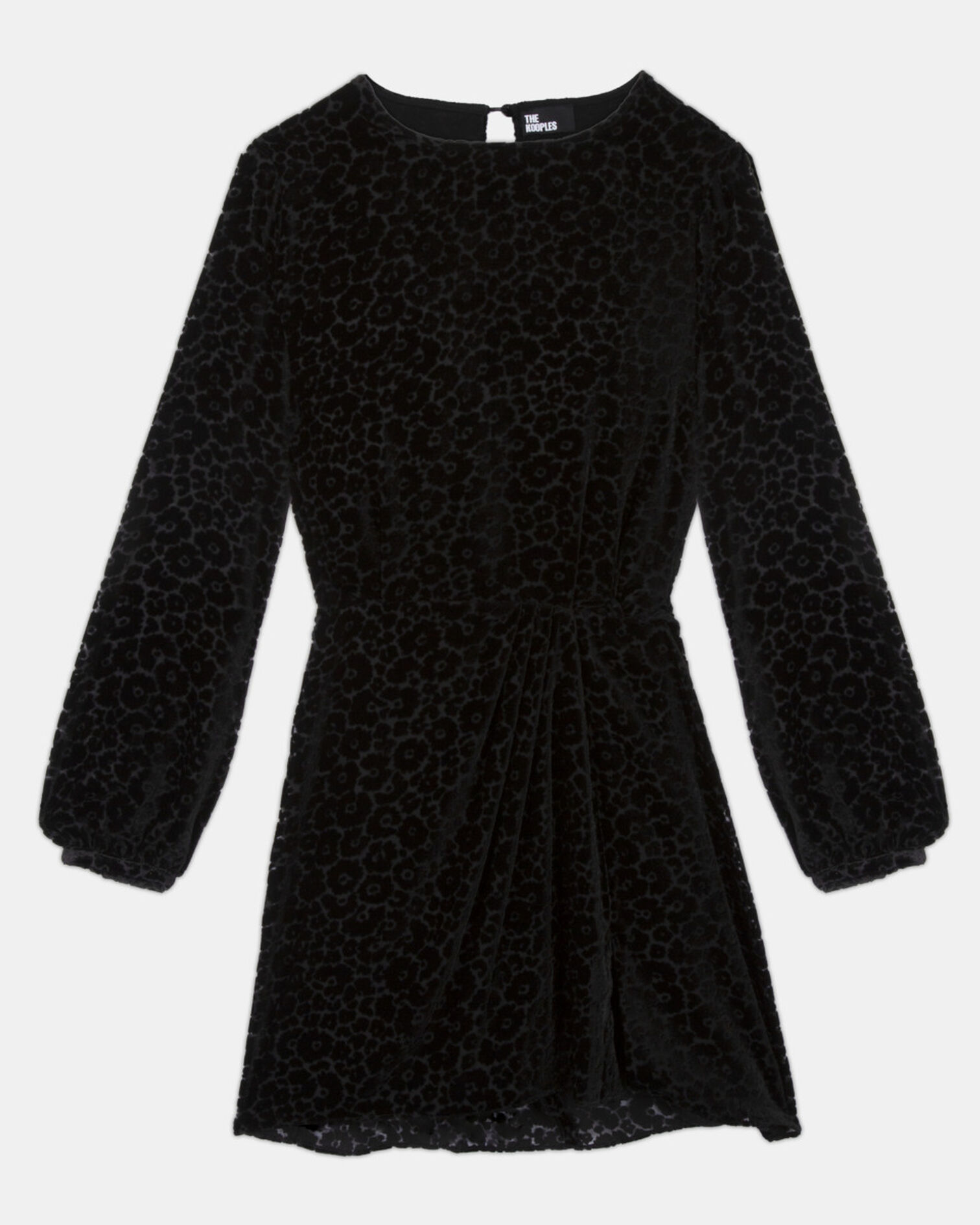 Short black dress, BLACK, hi-res image number null
