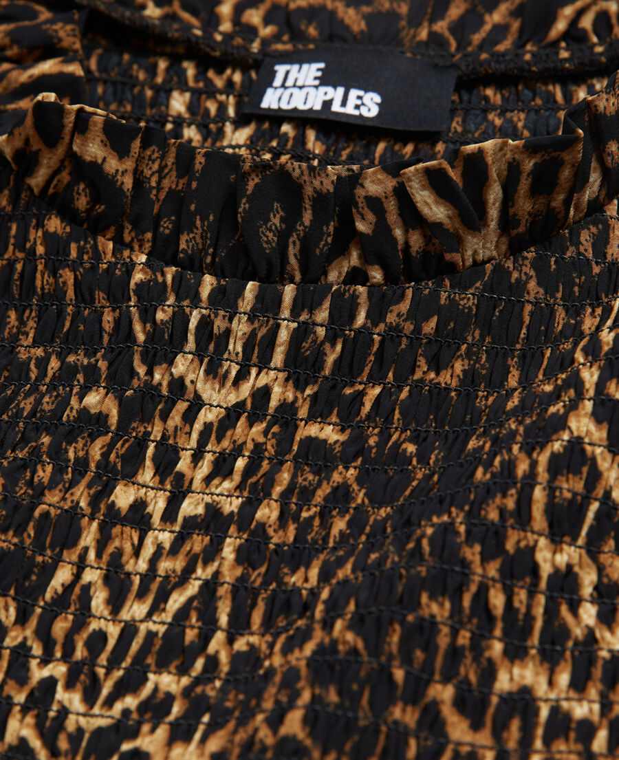 leopard print top