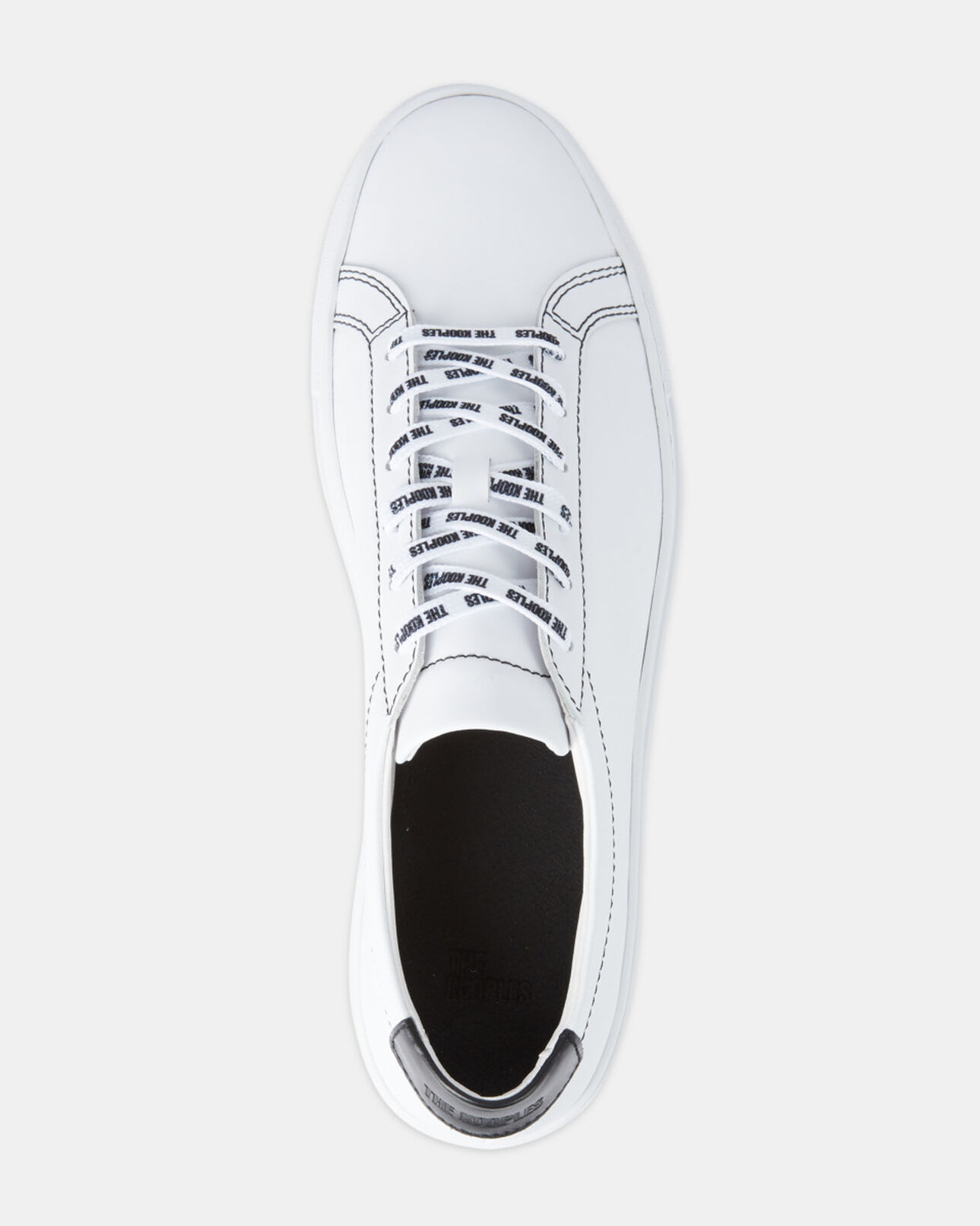 The Kooples HOMME WHITE baskets blanches