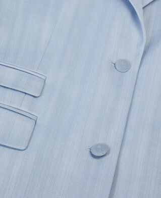 The Kooples WOMEN LAVENDER blue suit jacket