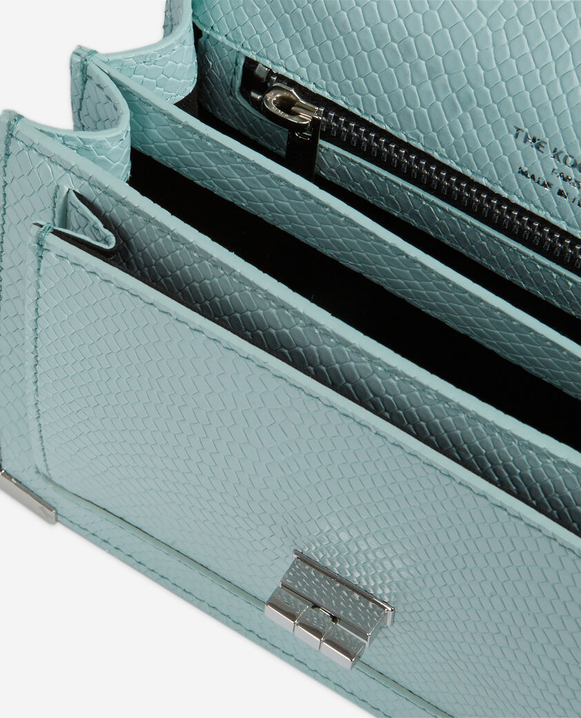 The Kooples FEMME MINT_01 sac emily small en cuir vert