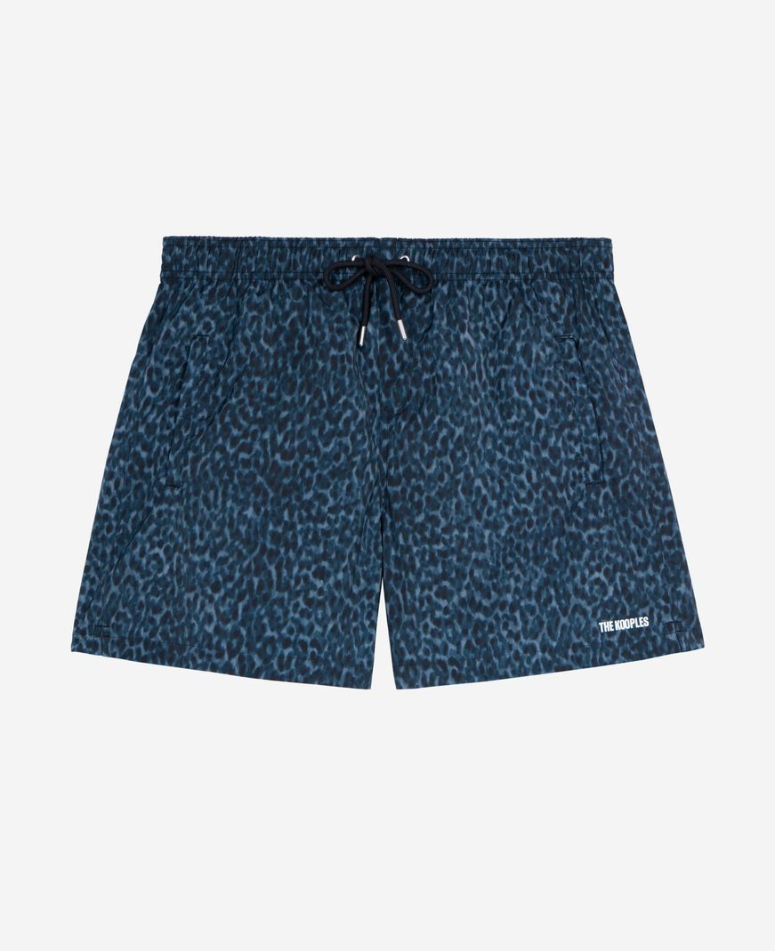 The Kooples MEN BLUE blue print swimsuit