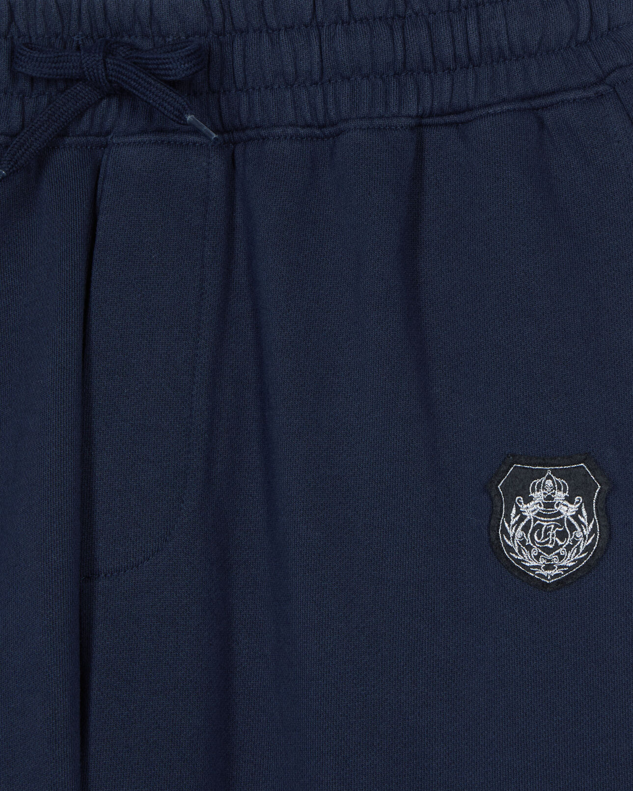 The Kooples HOMME DARK BLUE bas de jogging blason bleu