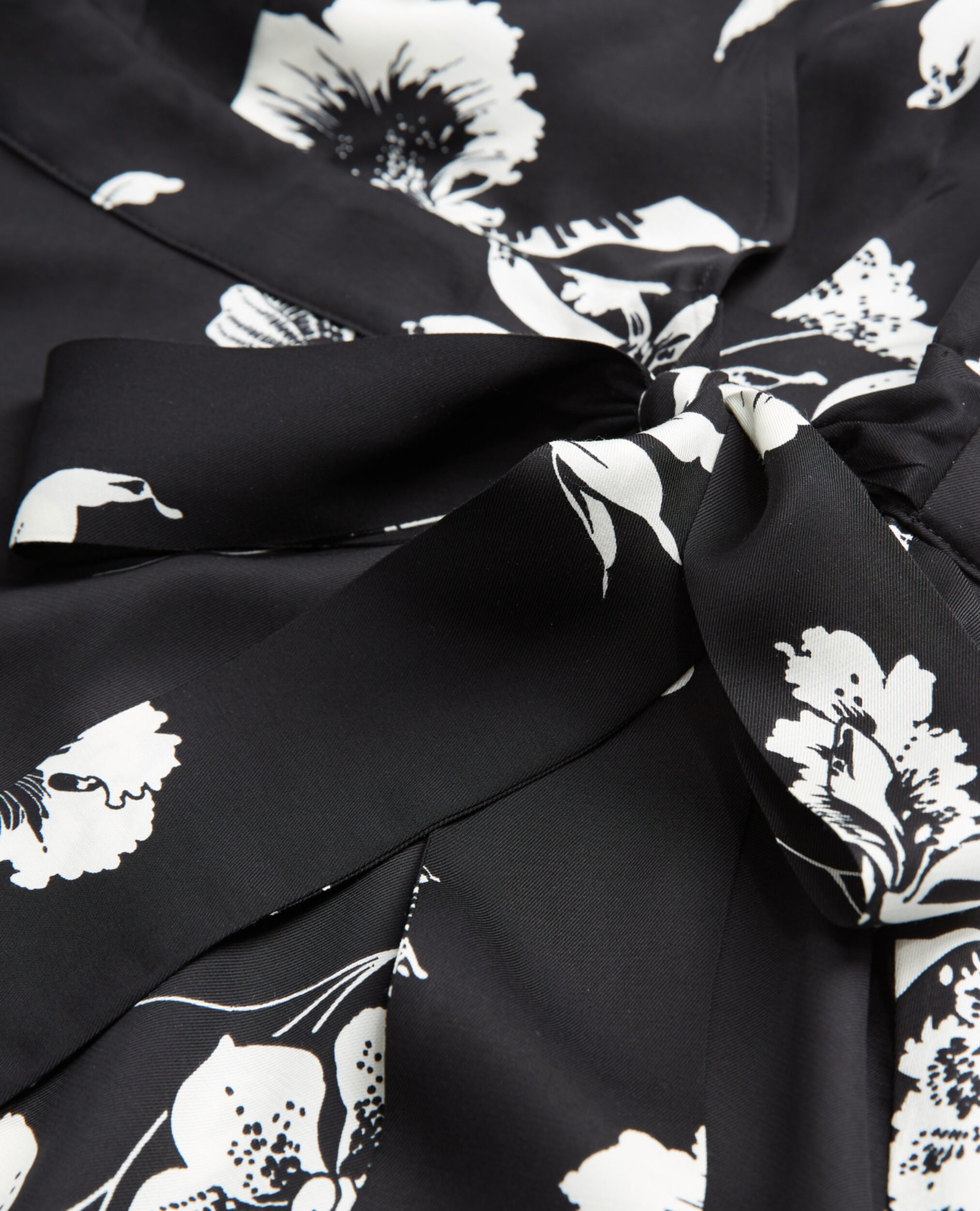 Robe courte fleurie, BLACK, hi-res image number null