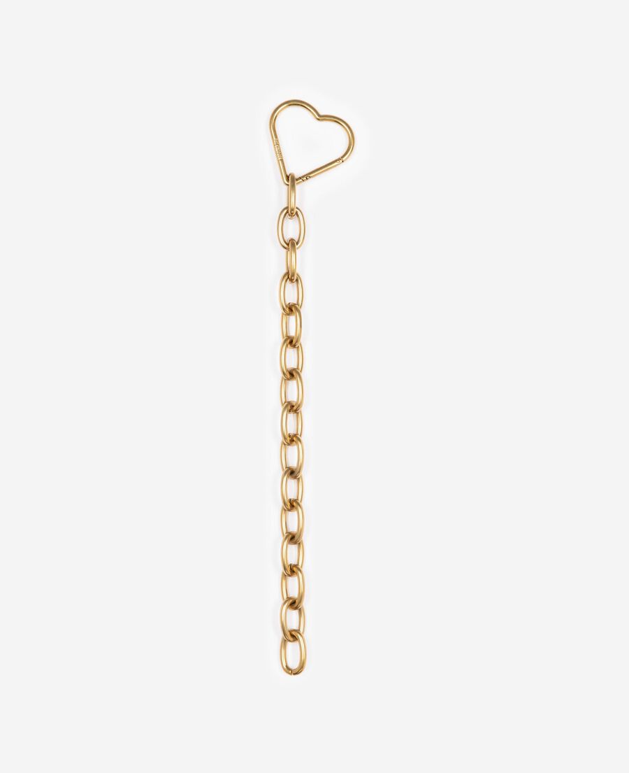 The Kooples F GOLD amelia gold bag chain