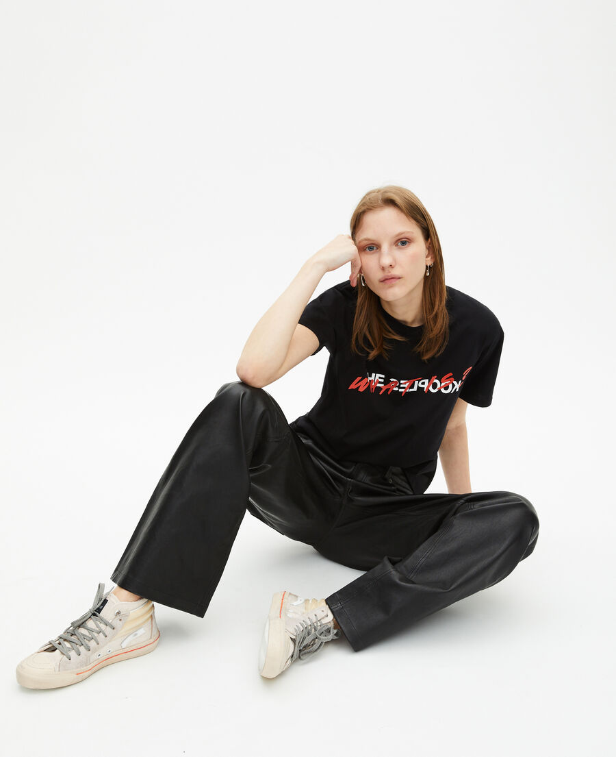 The Kooples FEMME ECRU sneakers montantes the kooples x hidn-ander écrues