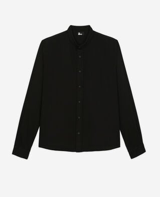 The Kooples HOMME BLACK chemise casual noire