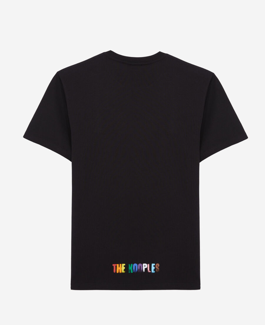 t-shirt homme pride noir