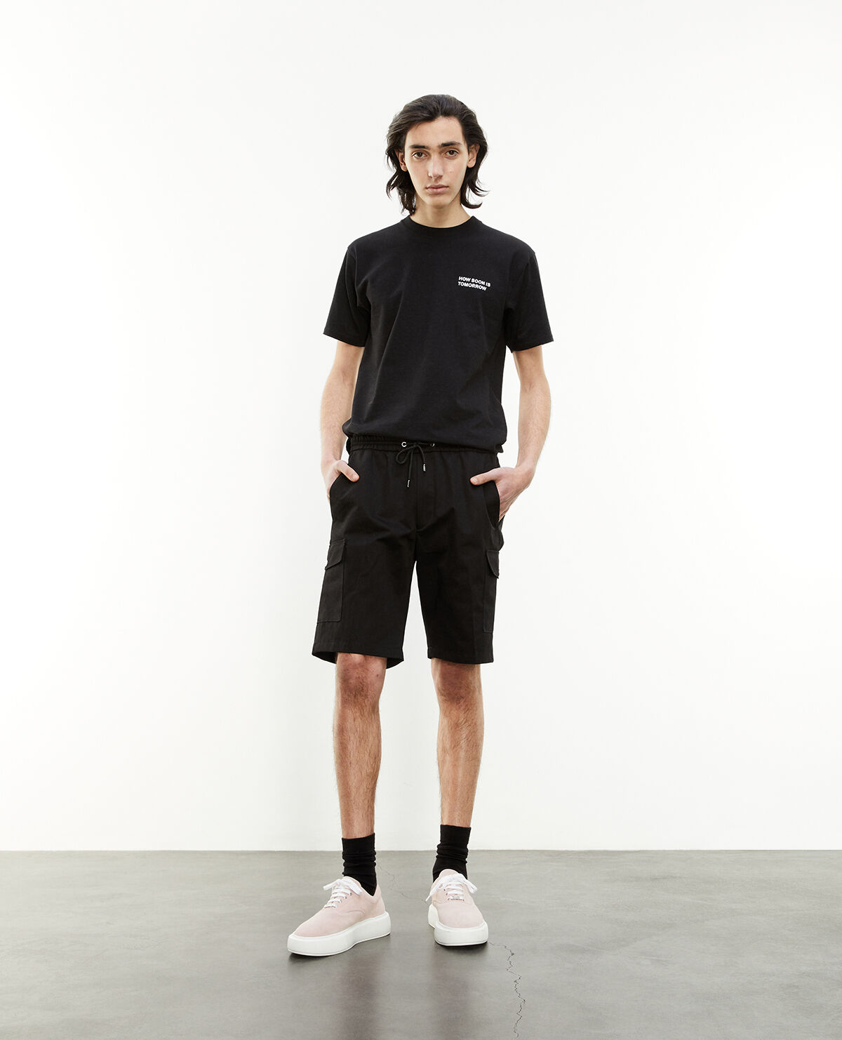 Mens shorts discount with side pockets