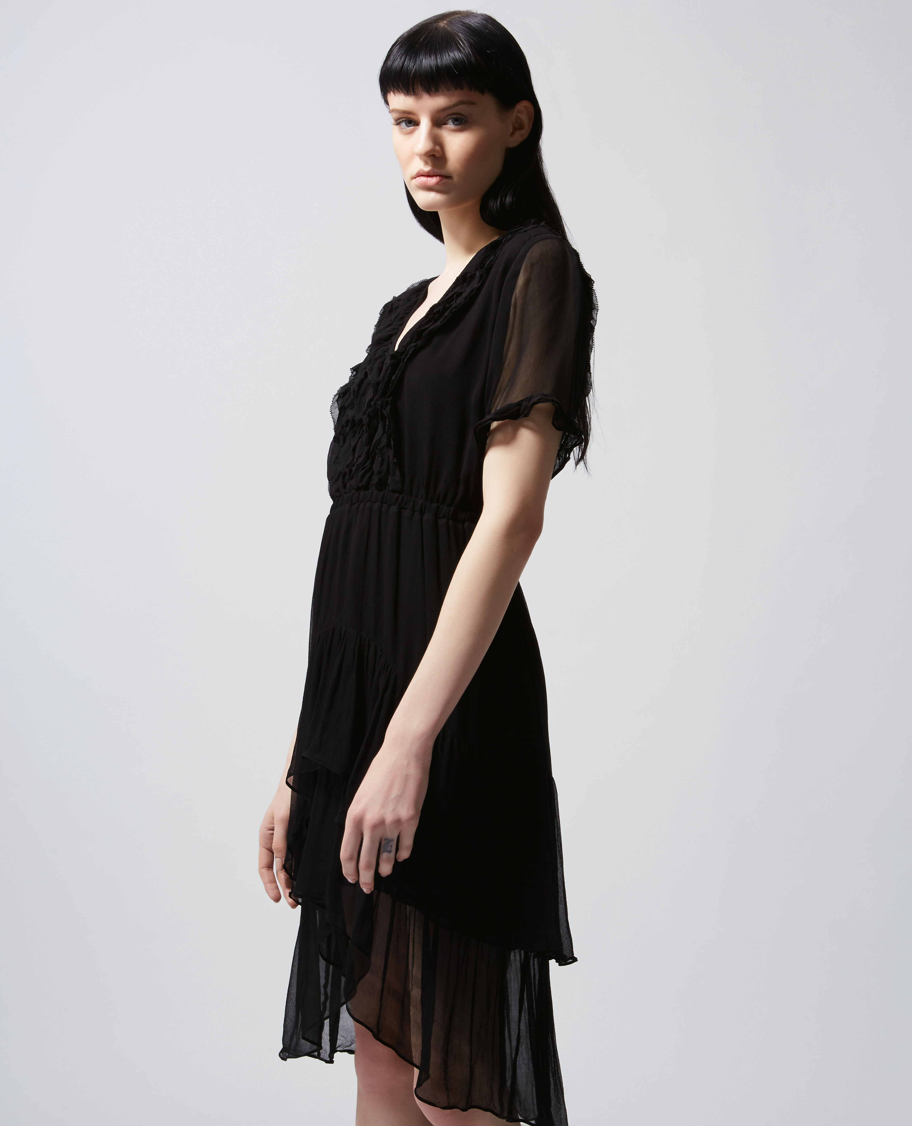 The kooples robe noire top