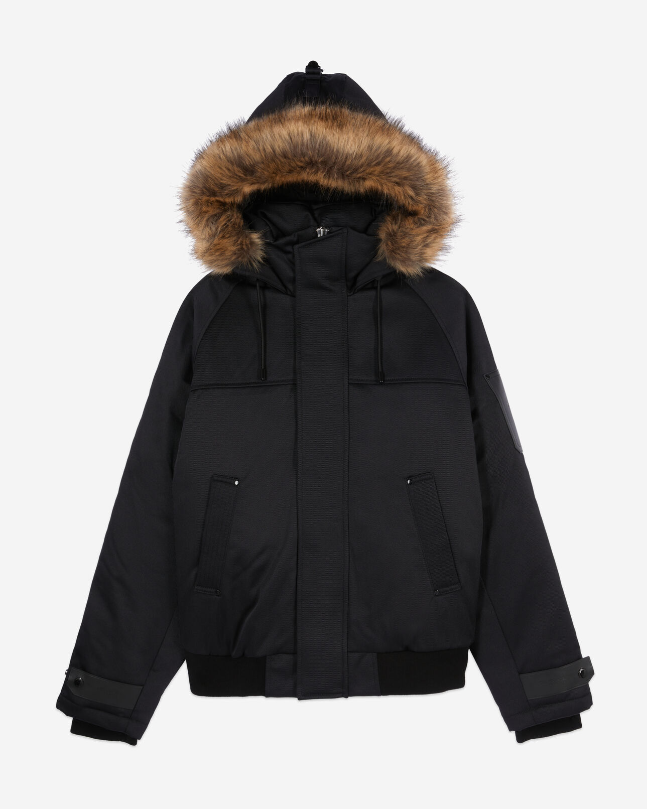 The Kooples HERREN BLACK schwarze daunenjacke