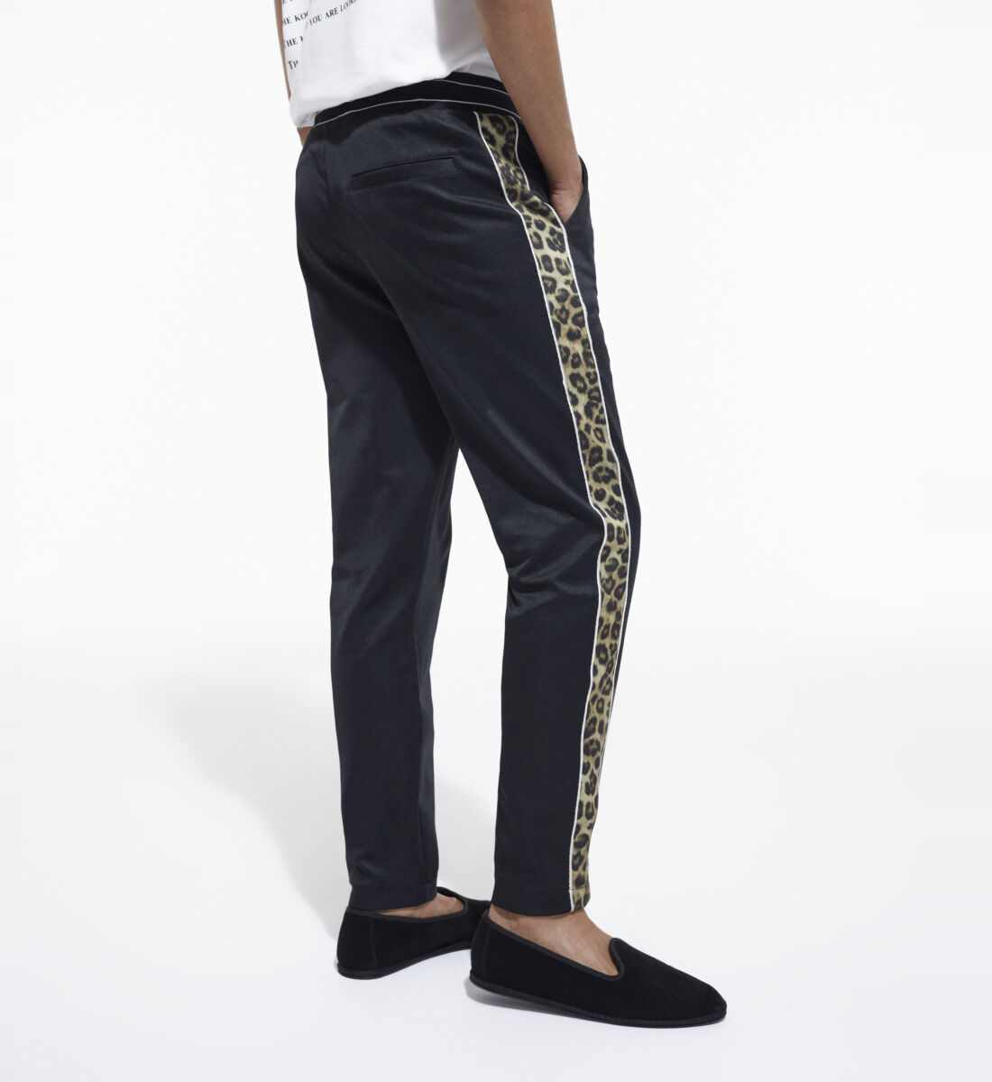 Leopard print joggers The Kooples