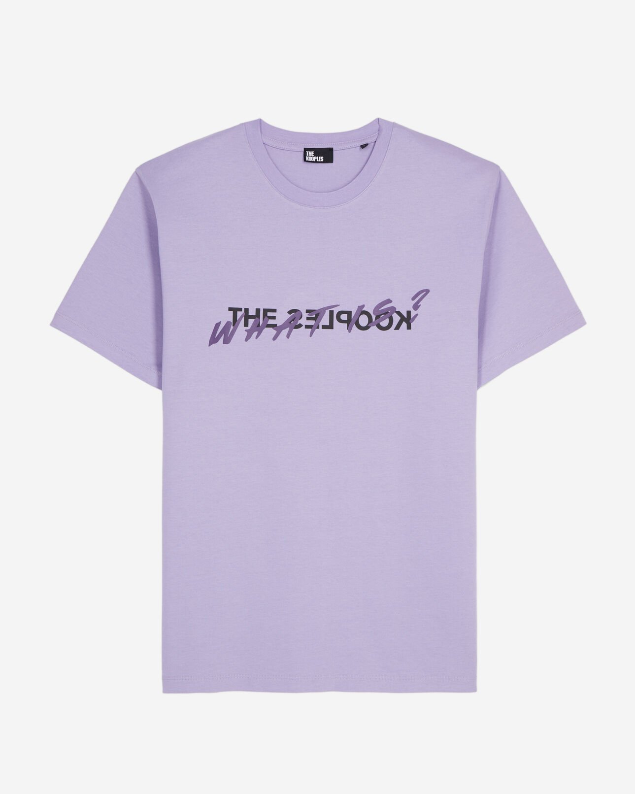 The Kooples HOMME LIGHT PURPLE t-shirt what is mauve