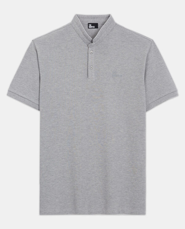 gray polo