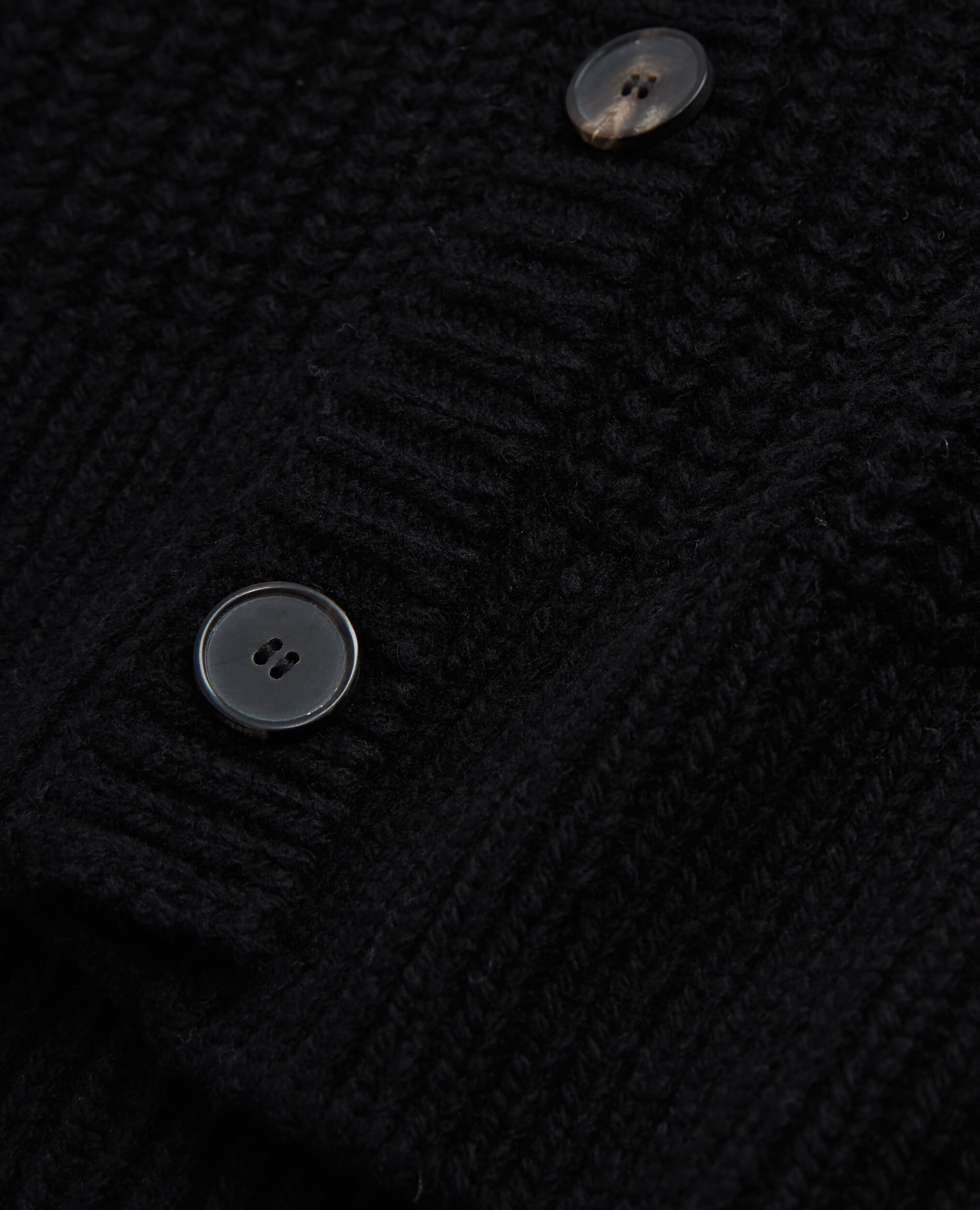 Cardigan en laine noir, BLACK, hi-res image number null
