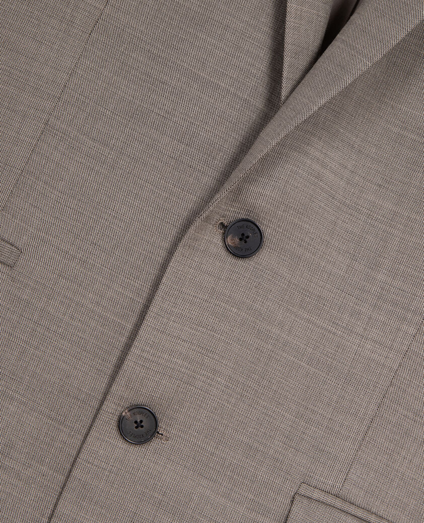 The Kooples MEN BEIGE beige wool suit jacket