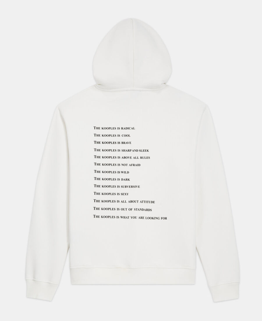 sweat écru sérigraphie what is