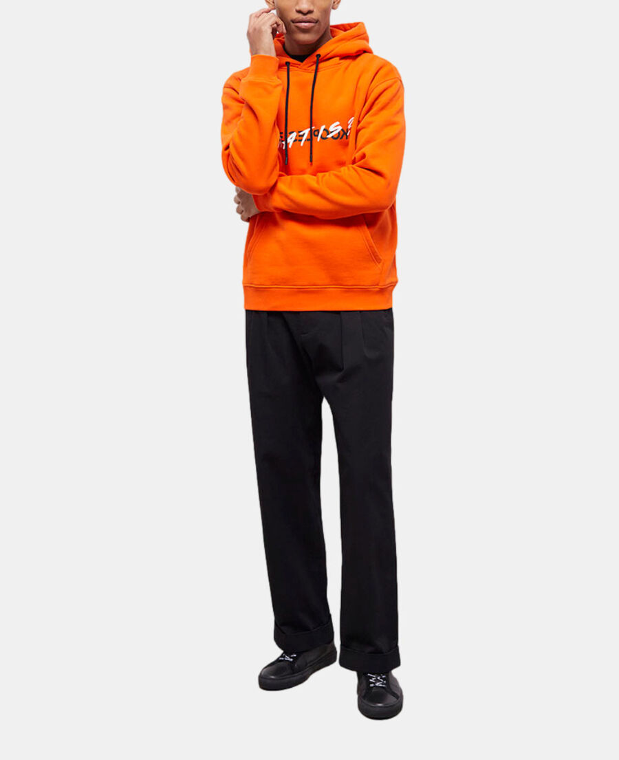 orange what is hooded sweatshirt