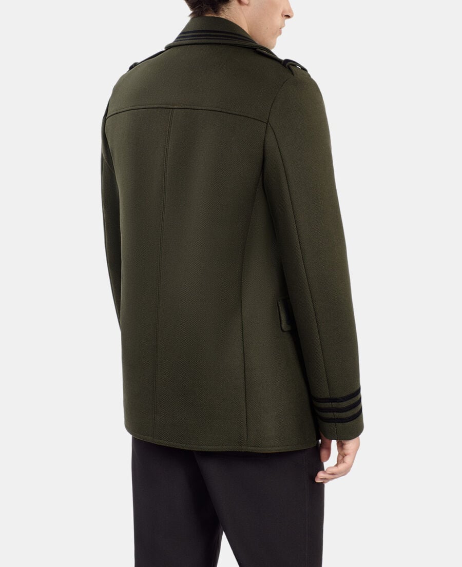 The Kooples HOMME KAKI caban style officier kaki