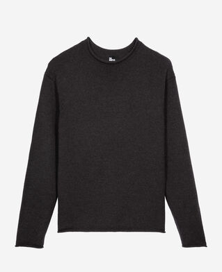 The Kooples H MIDDLE GREY MEL grey wool sweater