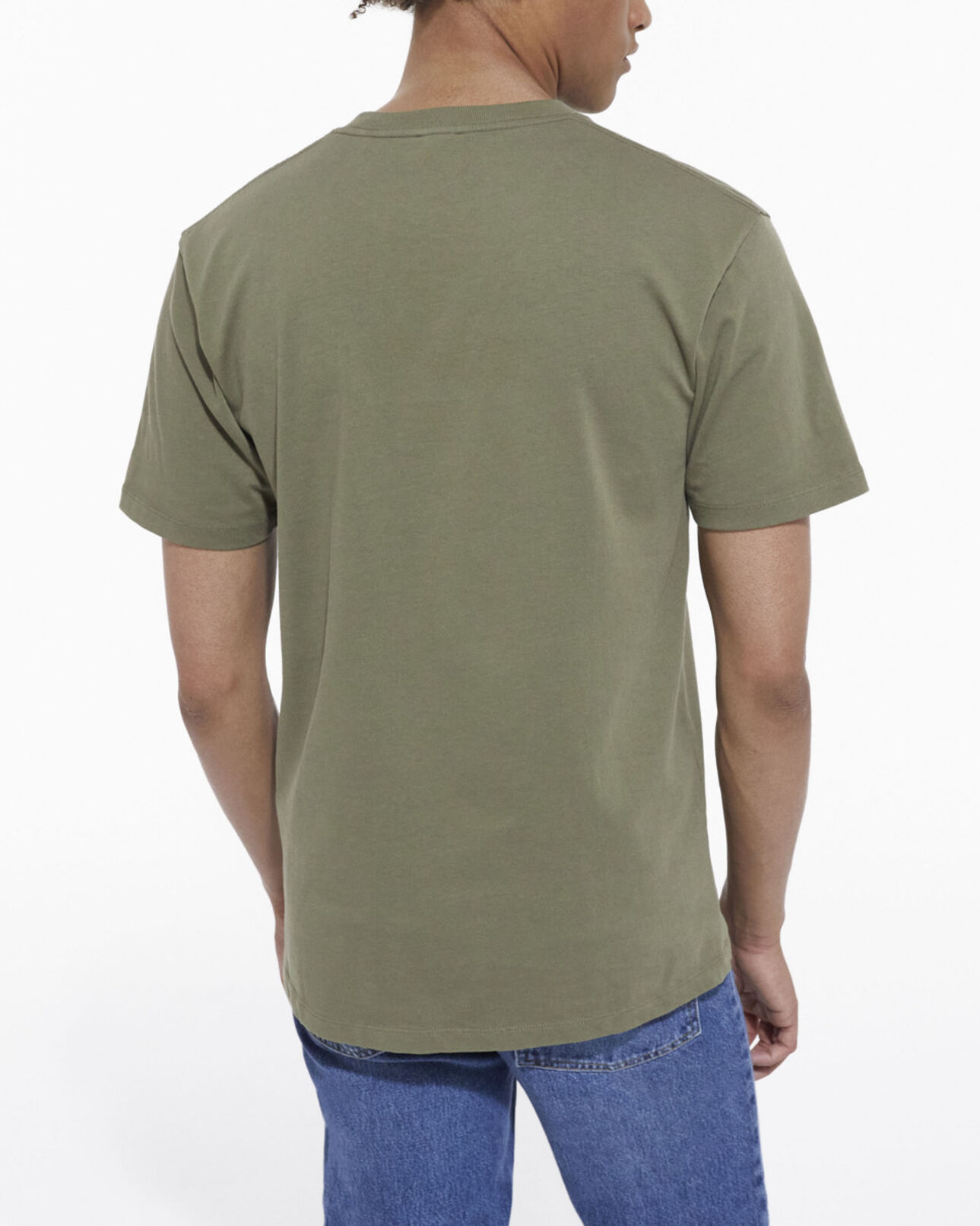The Kooples MEN OLIVE NIGHT khaki t-shirt